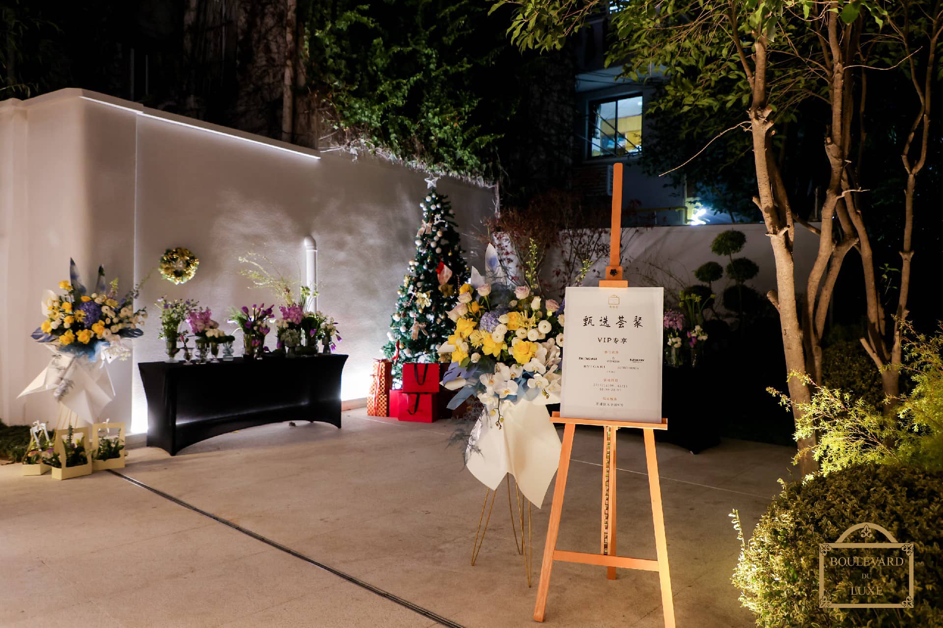 Luxury sales activities